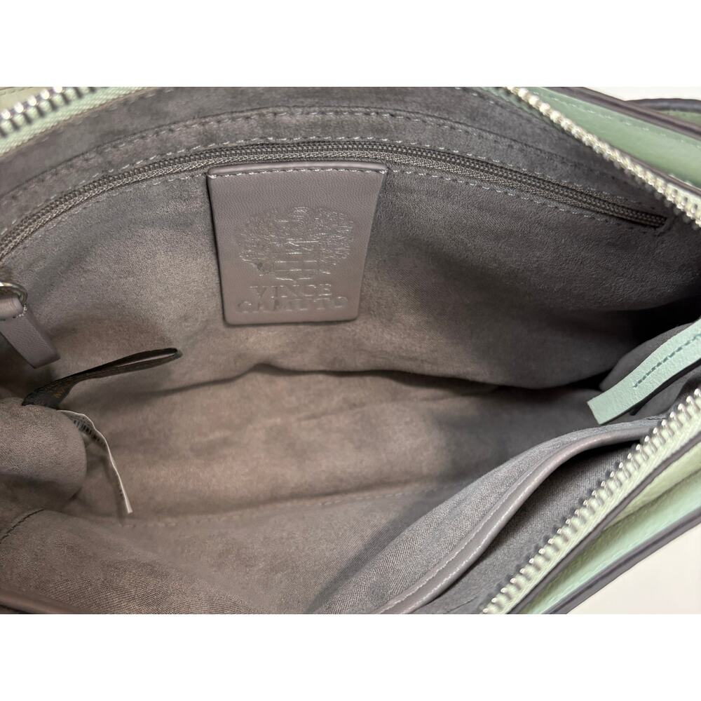 Vince Camuto ELANA Leather Crossbody Shoulder Bag in Mint Pastel Green NWOT $158 - Picture 11 of 13